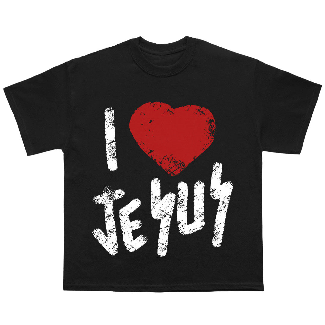 “I HEART JESUS V2” tee
