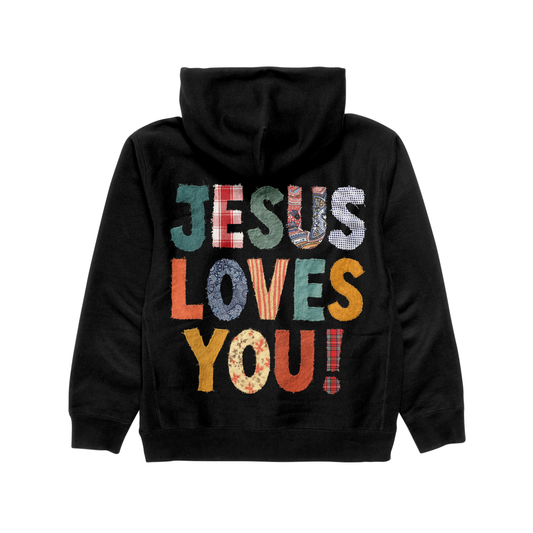 "JESUS LOVES YOU” hoodie