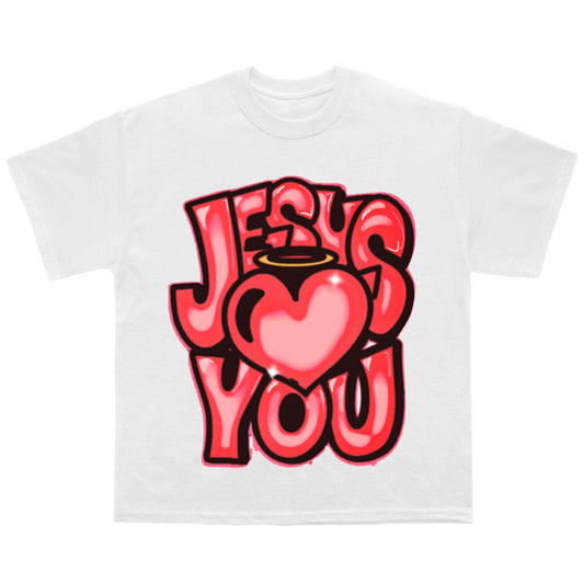 “JESUS LOVES YOU” tee