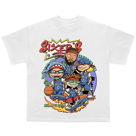 “SIXERS ROCKET POWER” Tee