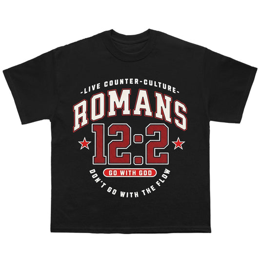 “ROMANS 12:2” tee
