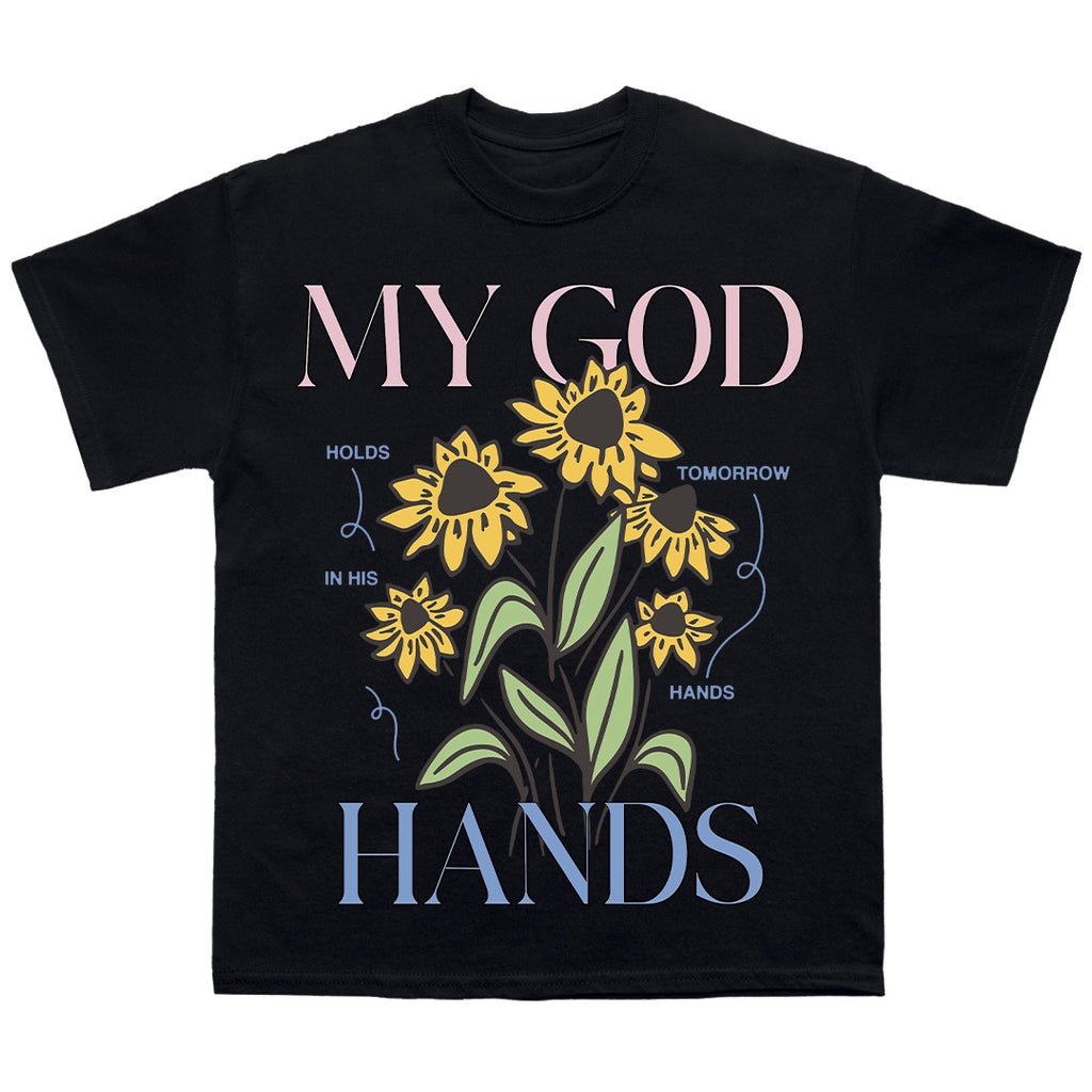 “IN HIS HANDS” tee