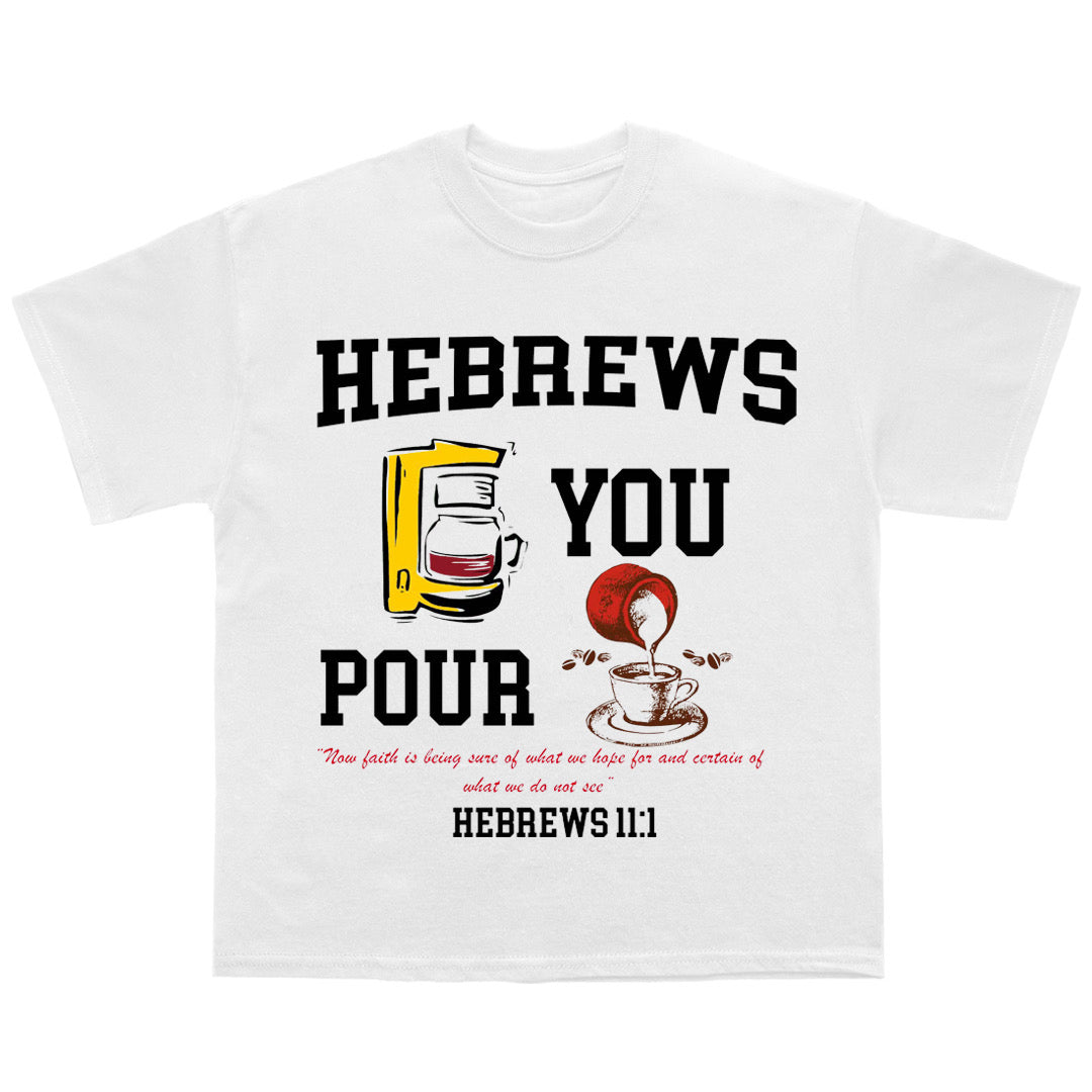 “HEBREWS” tee
