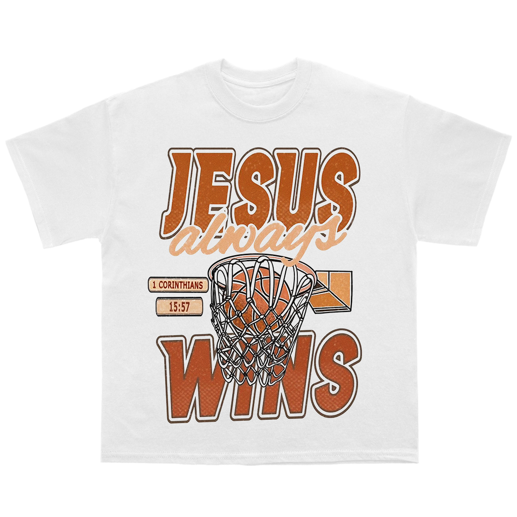 “JESUS WINS” tee