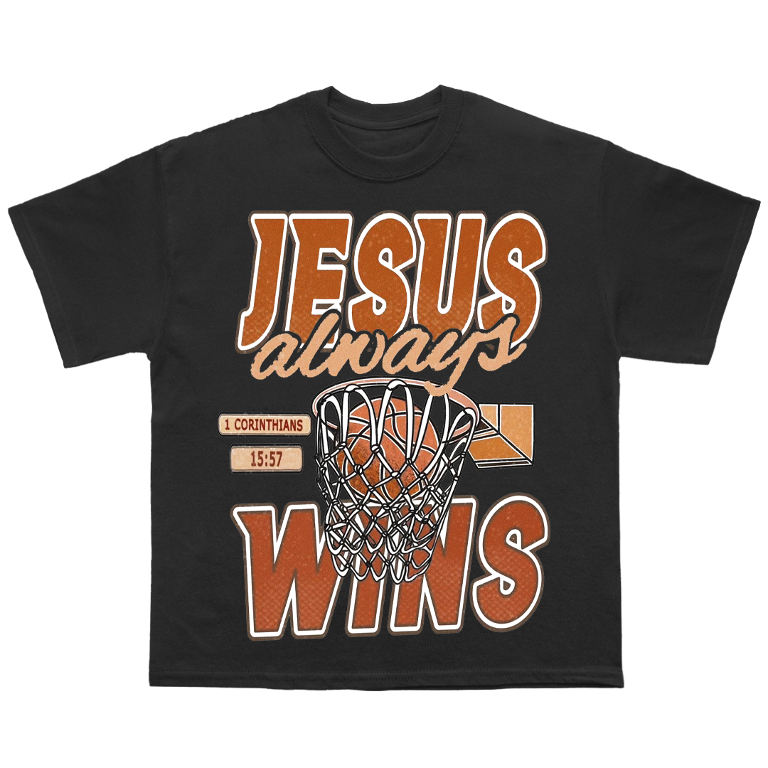 “JESUS WINS” tee