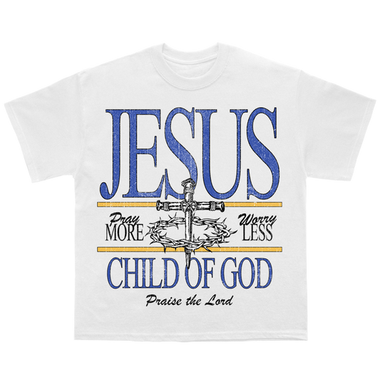 “PRAY MORE, WORRY LESS” tee