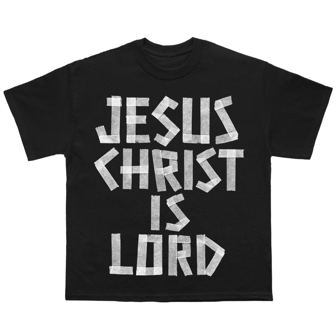 “JESUS IS LORD TAPE” tee
